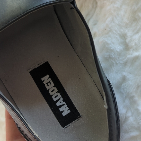 Madden Steve Madden M-Ranch Slip-On Black Loafers - Picture 5 of 7